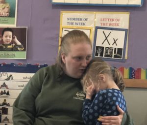 teaching consoling a child